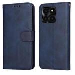 For Honor X6a Classic Calf Texture Flip Leather Phone Case(Blue)