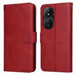 For Honor Play 50 Plus Classic Calf Texture Flip Leather Phone Case(Red)