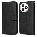 For Honor X50i+ Classic Calf Texture Flip Leather Phone Case(Black)