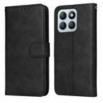 For Honor X8b Classic Calf Texture Flip Leather Phone Case(Black)