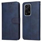 For Honor 200 Lite Global Classic Calf Texture Flip Leather Phone Case(Blue)