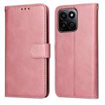 For Honor Play 60 Plus Classic Calf Texture Flip Leather Phone Case(Rose Gold)