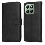 For Honor X6b Classic Calf Texture Flip Leather Phone Case(Black)