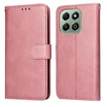 For Honor X6b Classic Calf Texture Flip Leather Phone Case(Rose Gold)