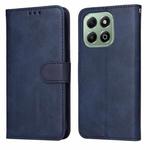 For Honor X6b Classic Calf Texture Flip Leather Phone Case(Blue)