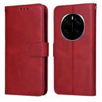 For Honor Magic7 Pro Classic Calf Texture Flip Leather Phone Case(Red)