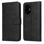 For Honor 300 Classic Calf Texture Flip Leather Phone Case(Black)