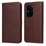 For Honor 300 Ultra Classic Calf Texture Flip Leather Phone Case(Brown)