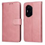 For Honor 300 Ultra Classic Calf Texture Flip Leather Phone Case(Rose Gold)