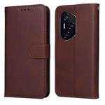 For Honor 400 Classic Calf Texture Flip Leather Phone Case(Brown)
