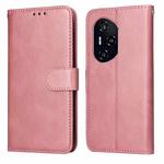 For Honor 400 Classic Calf Texture Flip Leather Phone Case(Rose Gold)