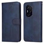 For Honor 400 Classic Calf Texture Flip Leather Phone Case(Blue)