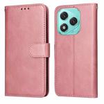 For Honor 400 Lite Classic Calf Texture Flip Leather Phone Case(Rose Gold)