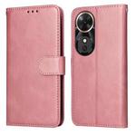 For Honor Play 60 Classic Calf Texture Flip Leather Phone Case(Rose Gold)