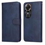 For Honor Play 60 Classic Calf Texture Flip Leather Phone Case(Blue)