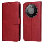 For Honor X70 5G Classic Calf Texture Flip Leather Phone Case(Red)