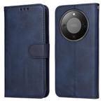For Honor X70 5G Classic Calf Texture Flip Leather Phone Case(Blue)