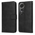 For Honor Play 70 Plus Classic Calf Texture Flip Leather Phone Case(Black)