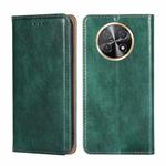 For Huawei Enjoy 60X Gloss Oil Solid Color Magnetic Leather Phone Case(Green)
