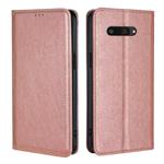 For Kyocera Digno SX4 5G Gloss Oil Solid Color Magnetic Leather Phone Case(Rose Gold)