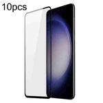 For Samsung Galaxy S23 FE 5G 10pcs DUX DUCIS 0.33mm 9H Medium Alumina Tempered Glass Film