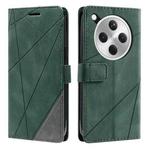 For OPPO Find X8 5G Skin Feel Splicing Leather Phone Case(Green)