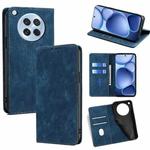 For OPPO Find X8s 5G RFID Anti-theft Brush Magnetic Leather Phone Case(Blue)