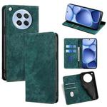 For OPPO Find X8s 5G RFID Anti-theft Brush Magnetic Leather Phone Case(Green)