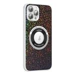 For iPhone 13 Pro Colorful Glitter Magnetic Magsafe TPU + PC Phone Case(Black)
