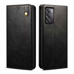 For OPPO Reno12 Pro 5G Global Oil Wax Crazy Horse Texture Leather Phone Case(Black)