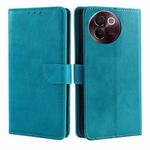 For vivo V30e 5G Global Calf Texture Buckle Flip Leather Phone Case(Blue)