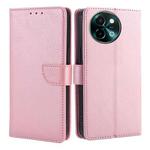 For vivo Y38 5G / T3x Global Calf Texture Buckle Flip Leather Phone Case(Rose Gold)