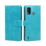 For Nokia G11 Plus Calf Texture Buckle Flip Leather Phone Case(Blue)