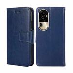 For OPPO Reno10 Pro 5G Crystal Texture Leather Phone Case(Royal Blue)