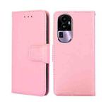 For OPPO Reno10 Pro+ 5G Crystal Texture Leather Phone Case(Pink)