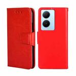 For vivo Y78 Plus 5G Crystal Texture Leather Phone Case(Red)