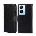 For vivo Y78 Plus 5G Crystal Texture Leather Phone Case(Black)