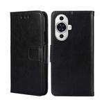 For Huawei nova 11 4G Crystal Texture Leather Phone Case(Black)