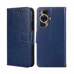 For Huawei nova 11 Pro 4G / 11 Ultra 4G Crystal Texture Leather Phone Case(Royal Blue)