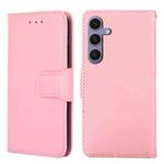 For Samsung Galaxy S24+ 5G Crystal Texture Leather Phone Case(Pink)