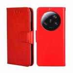 For Xiaomi 13 Ultra 5G Crystal Texture Leather Phone Case(Red)