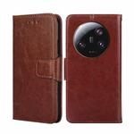 For Xiaomi 13 Ultra 5G Crystal Texture Leather Phone Case(Brown)