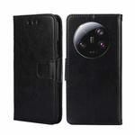 For Xiaomi 13 Ultra 5G Crystal Texture Leather Phone Case(Black)