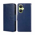For OnePlus Nord CE 3 Lite 5G Crystal Texture Leather Phone Case(Royal Blue)