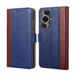 For Huawei nova 11 Pro 4G / 11 Ultra 4G Ostrich Texture Horizontal Flip Leather Phone Case(Blue)