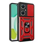 For Huawei nova 11i 4G Global Sliding Camera Cover Design TPU+PC Phone Case(Red)