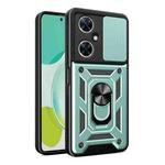 For Huawei nova 11i 4G Global Sliding Camera Cover Design TPU+PC Phone Case(Green)