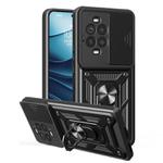 For Huawei nova 13 Pro Sliding Camera Cover Design TPU+PC Phone Case(Black)