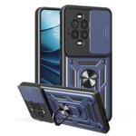 For Huawei nova 13 Pro Sliding Camera Cover Design TPU+PC Phone Case(Blue)