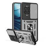 For Huawei nova 13 Pro Sliding Camera Cover Design TPU+PC Phone Case(Silver)